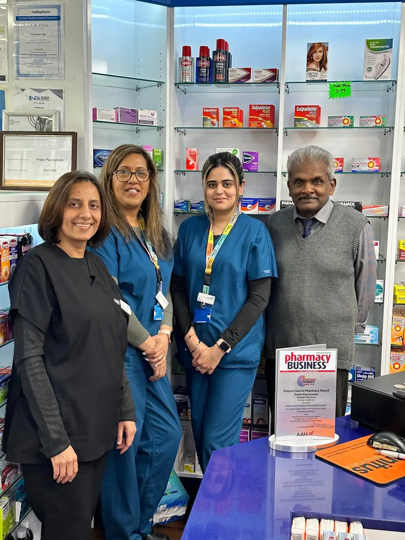 The Howletts Pharmacy team